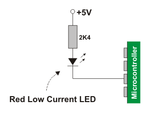 Low current LED